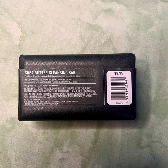 NWT Bath and Body Works Graphite Shea Butter Soap Bar - Picture 4 of 4
